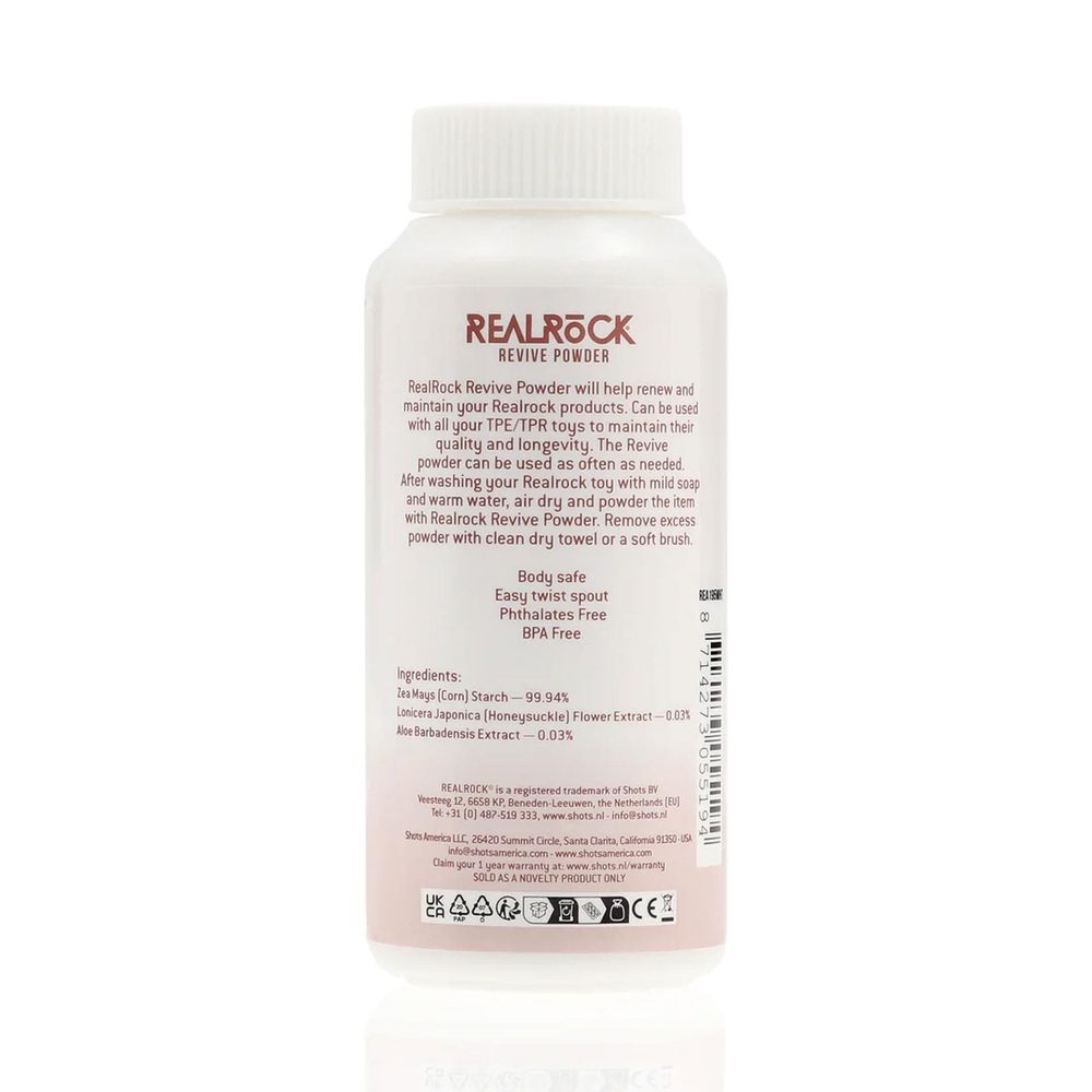 Puder regenerujący RealRock Revive do zabawek TPE 60 g
