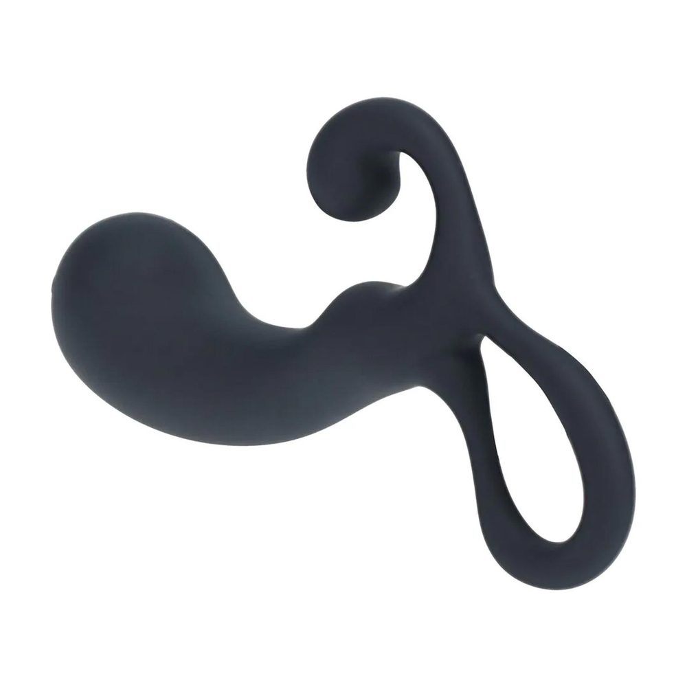 Masażer prostaty silikonowy Levelz M czarny 13 cm