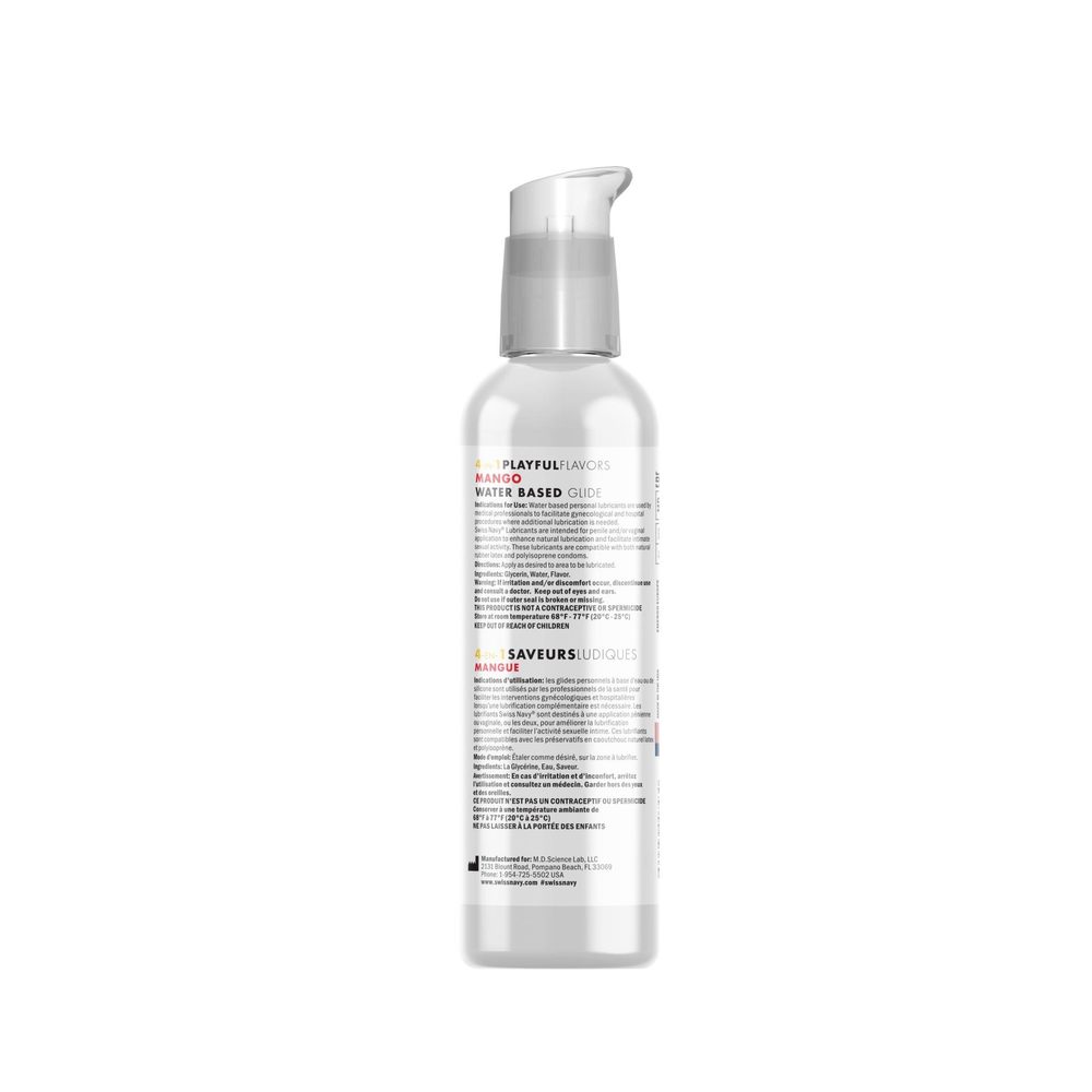 Lubrykant 4w1 Swiss Navy o smaku mango 118 ml