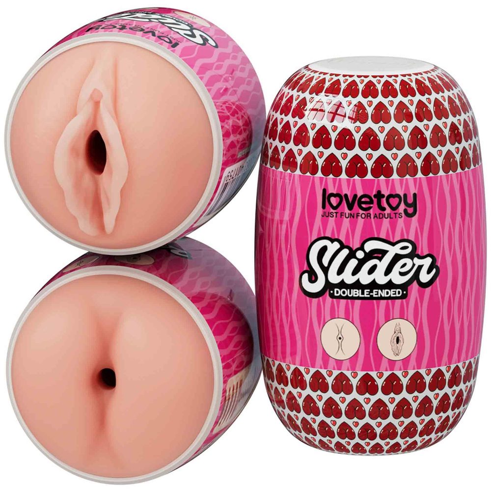Slider Double-Ended Masturbator Ass and Vagina