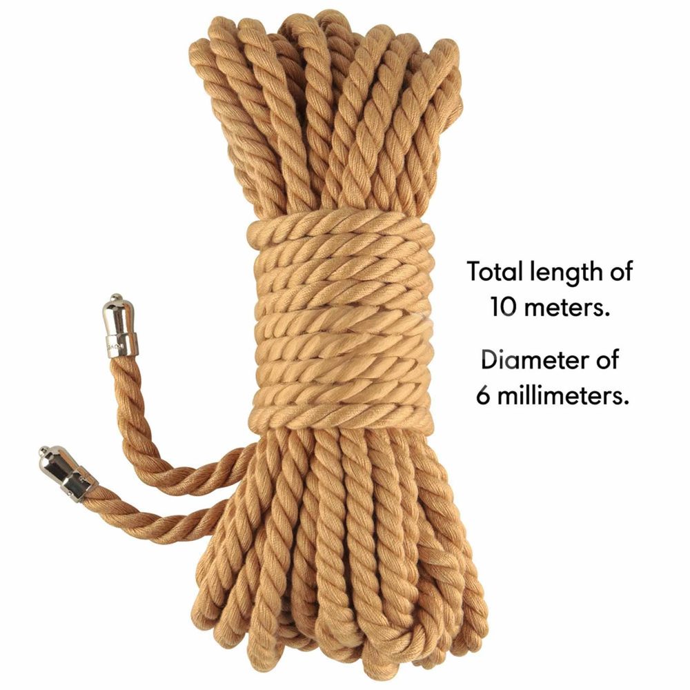 Rebellion Reign Natural Knot Bondage Rope
