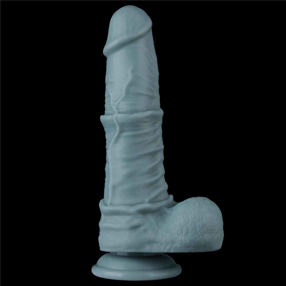 11'' Rechargeable Thrusting and Vibrating Silicone Dildo with Remote