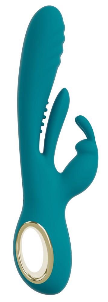 Wibrator króliczek Sweet Smile z ruchem posuwistym USB 25 cm