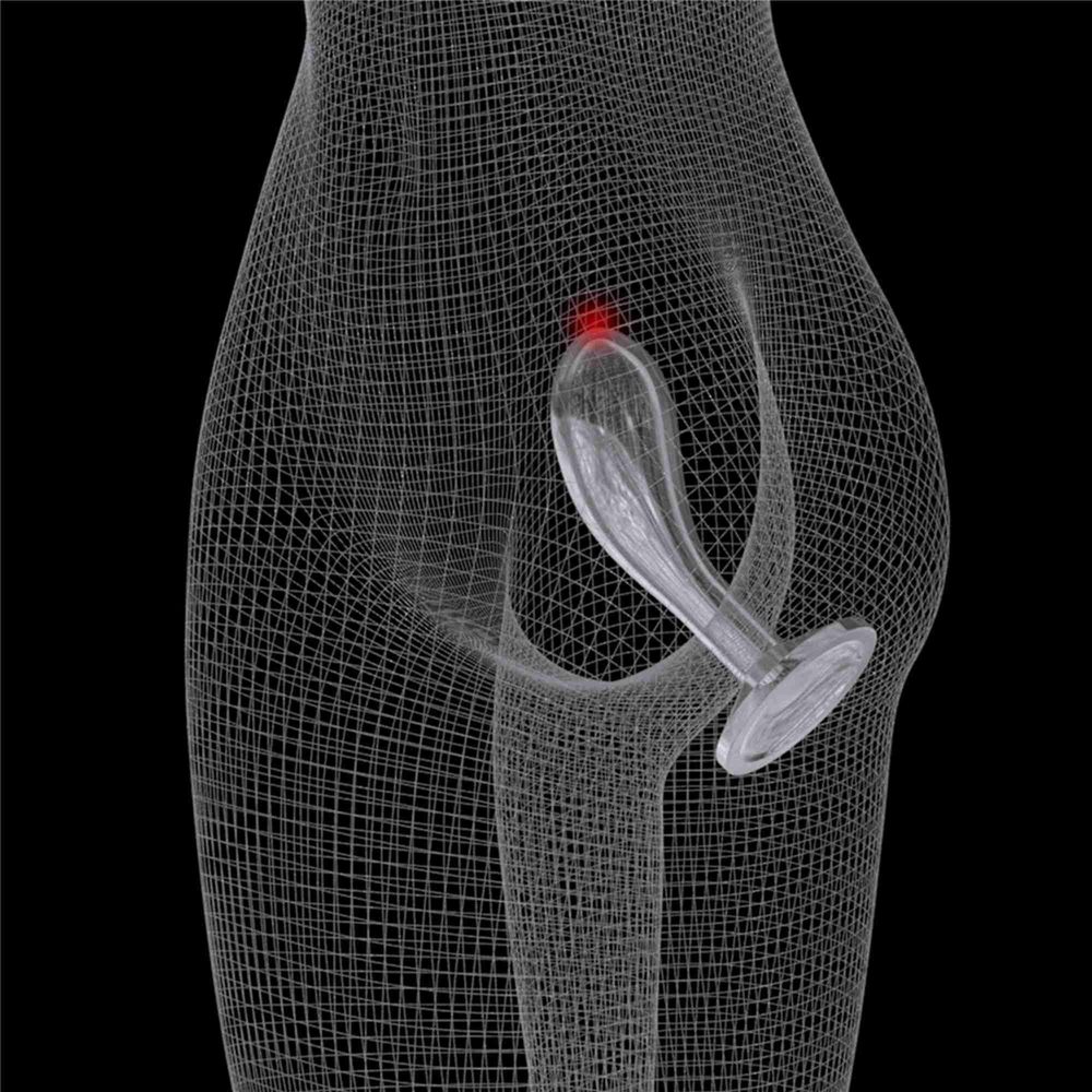 Flawless Clear Prostate Plug 6.0''