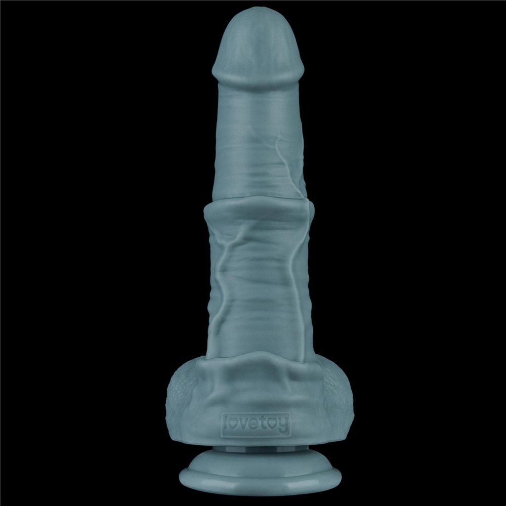 11'' Rechargeable Thrusting and Vibrating Silicone Dildo with Remote