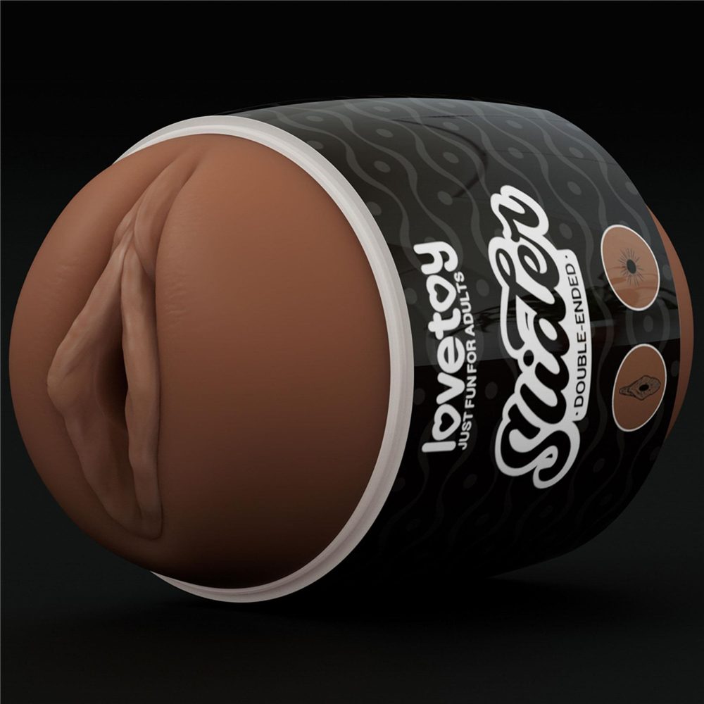 Slider Double-Ended Masturbator Vagina and Anus