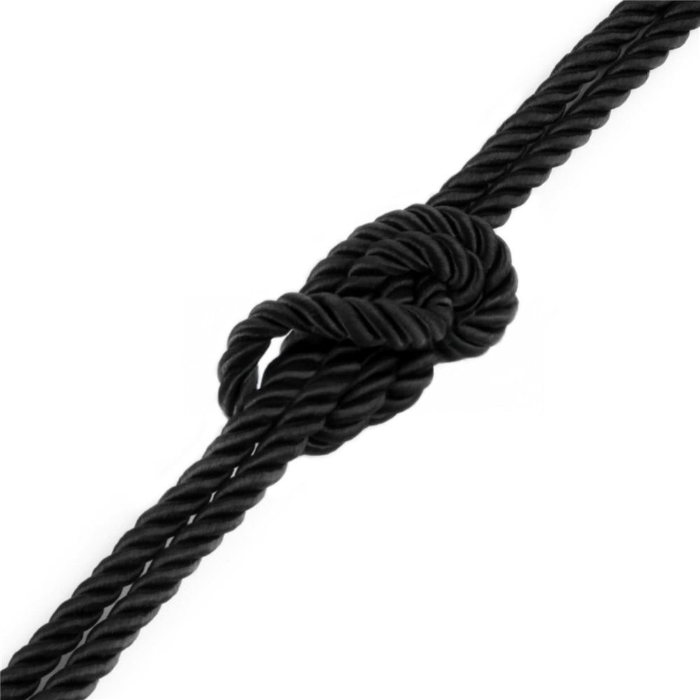 Rebellion Reign Ebony Silky Bondage Rope