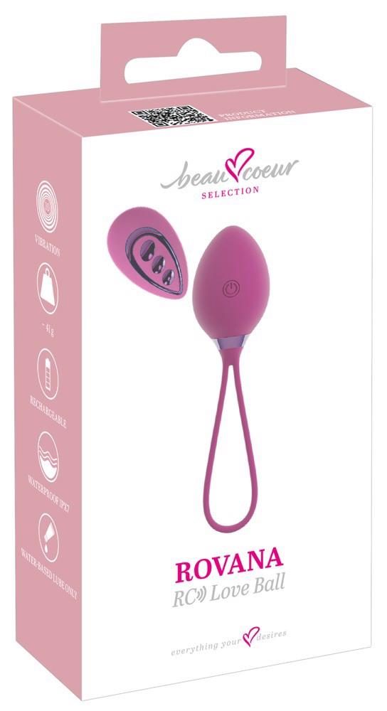 Kulka wibrująca Rovana RC beau coeur pilot USB