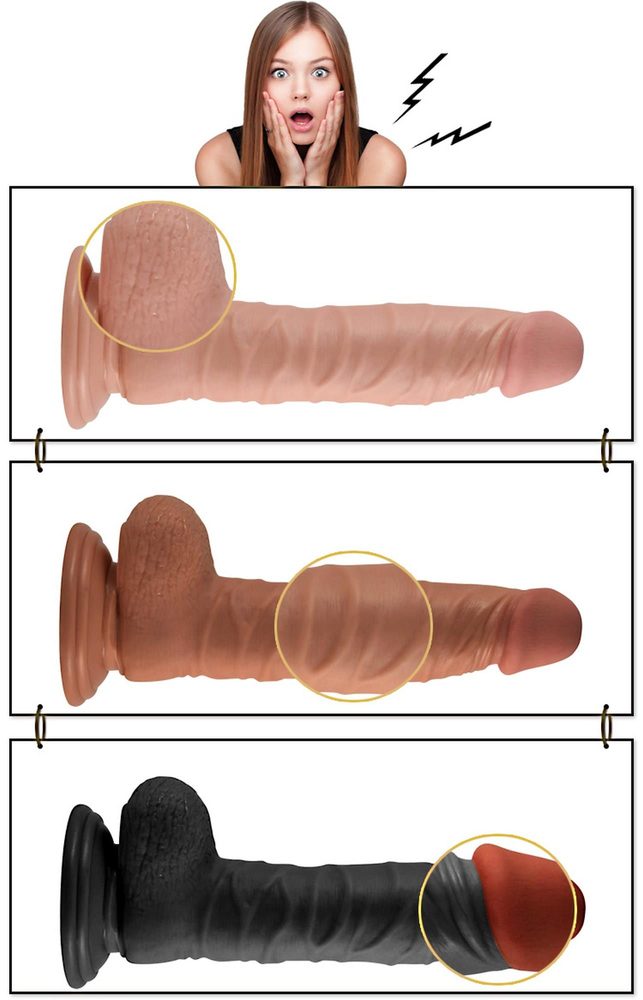 Wibrator realistyczny wibrujący Lovetoy 22 cm cielisty