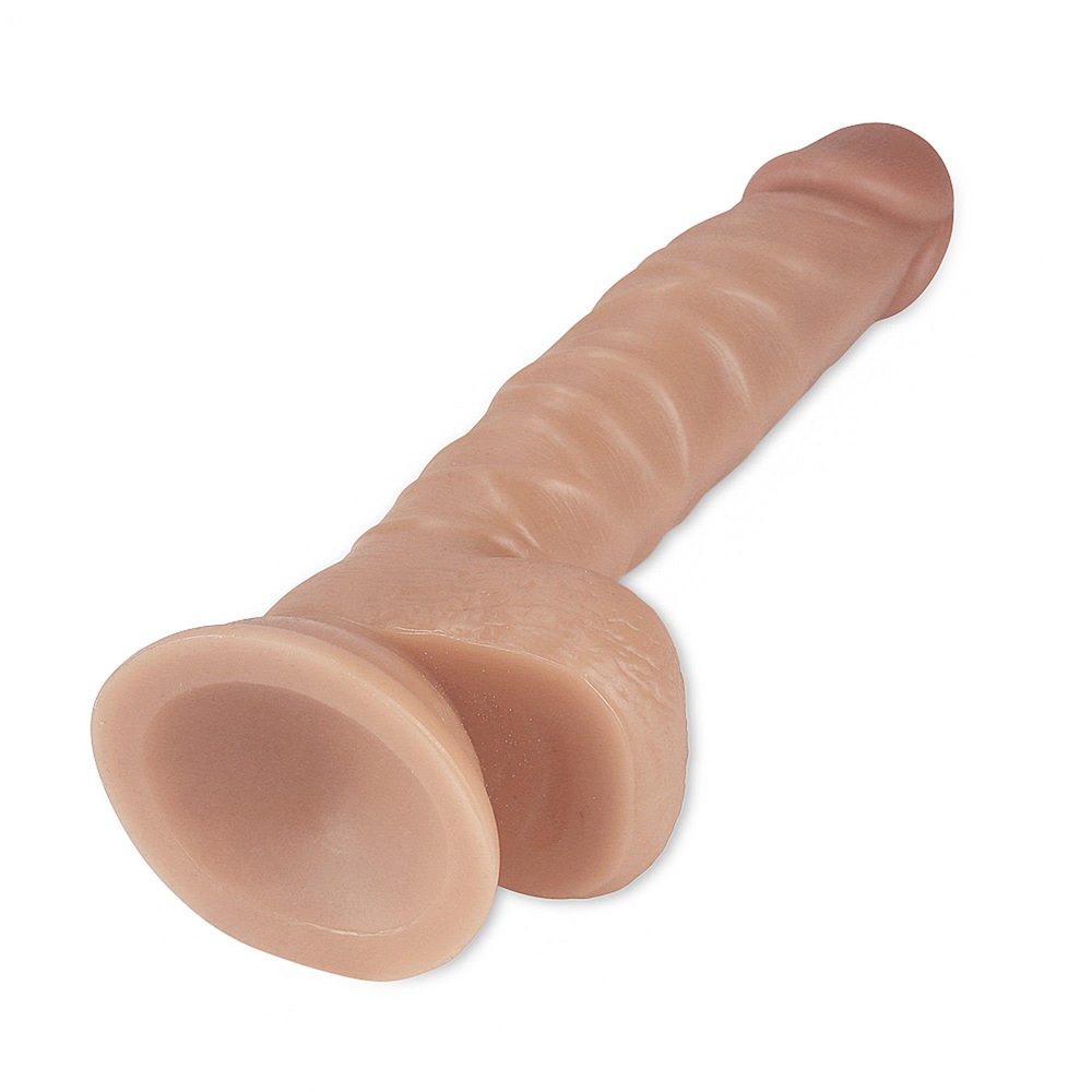 Wibrator realistyczny wibrujący Lovetoy 22 cm cielisty
