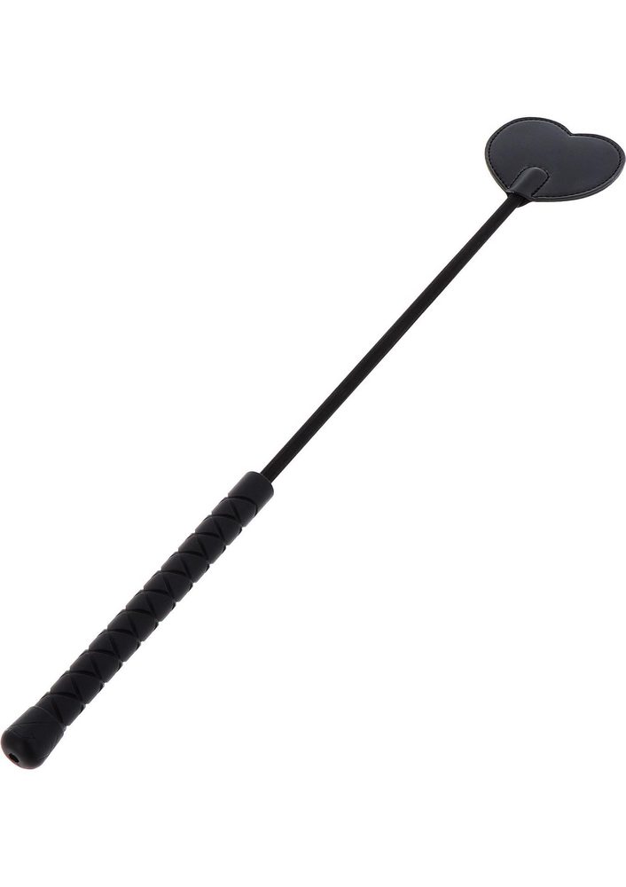 Pejcz z sercem Hidden Desire czarny 45 cm