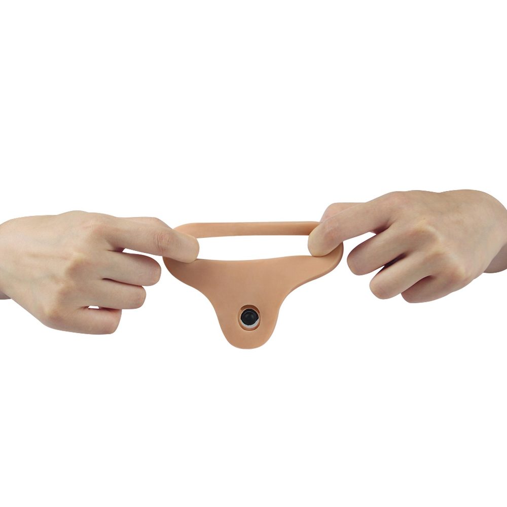 Wibrator realistyczny Lovetoy z paskiem 10 trybów 16 cm TPE