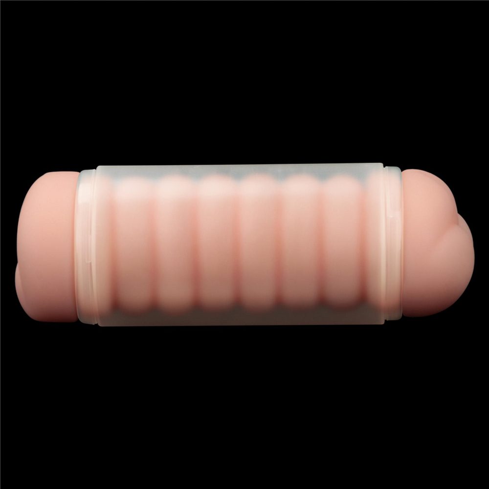 Dwustronny masturbator Lovetoy Virgin Skin TPE 22 cm