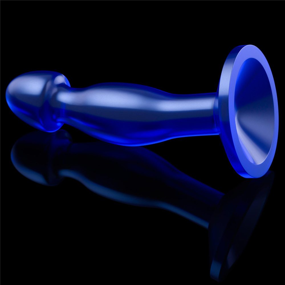 Masażer prostaty Lovetoy Flawless Clear TPE przezroczysty 16.5 cm