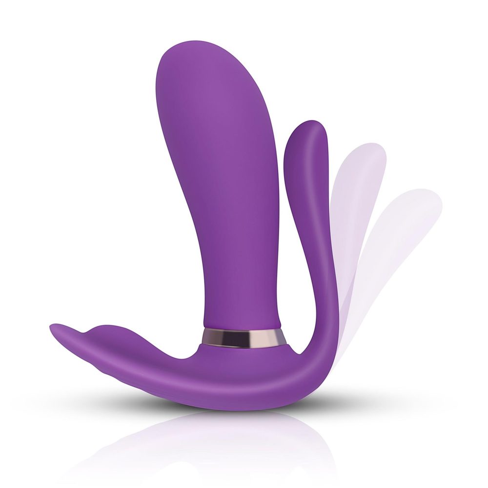 Wibrator punktu G Teazers Purple Pleaser fioletowy z pilotem