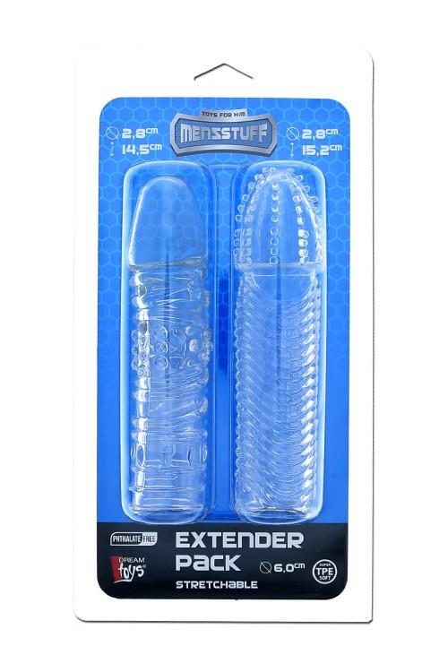 Przedłużka TPE Dream Toys przezroczysta 15 cm
