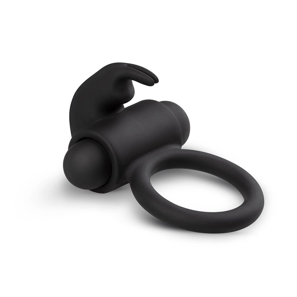 Pierścień erekcyjny wibrujący Bunny EasyToys czarny
