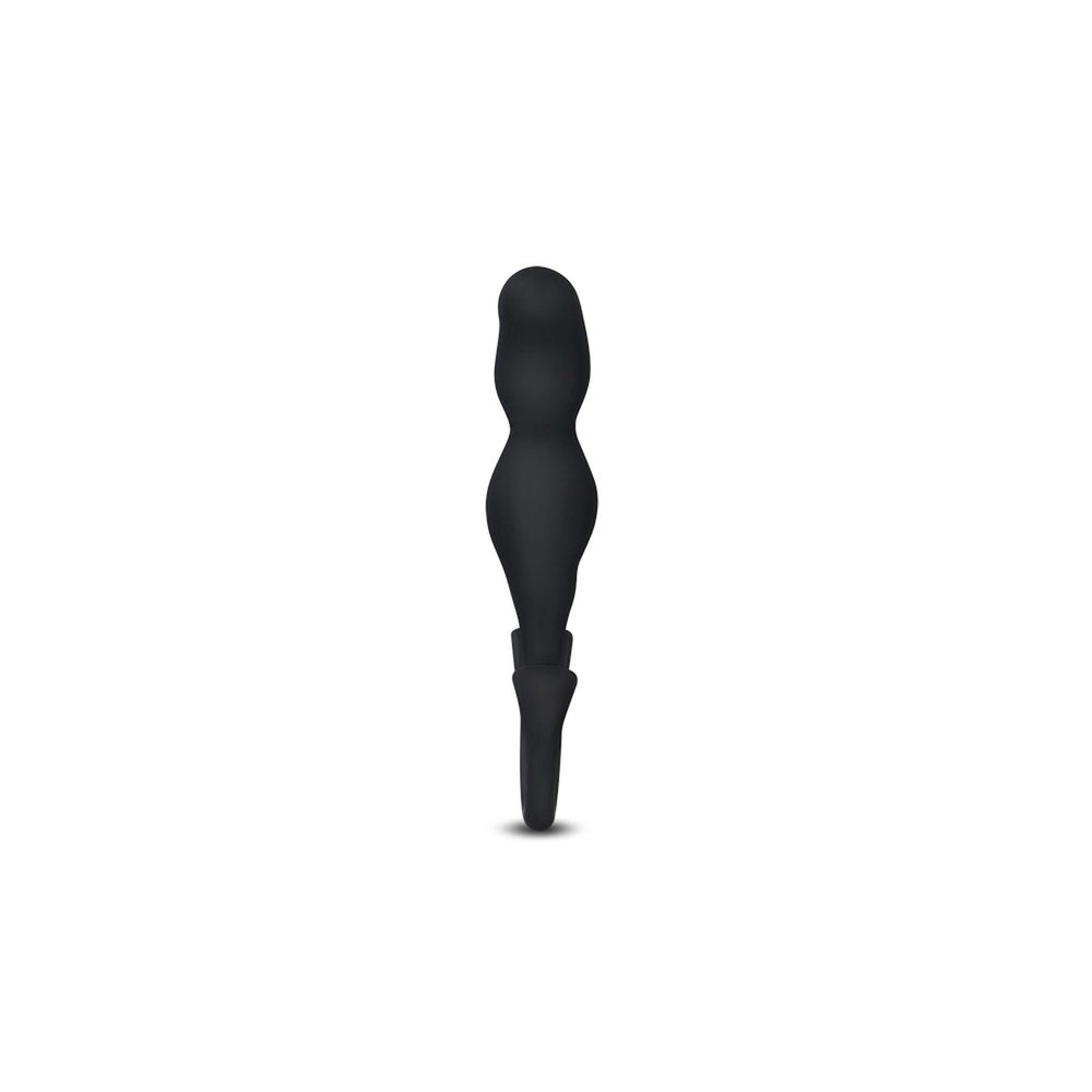 Masażer prostaty silikonowy Lovetoy czarny 8,9 cm