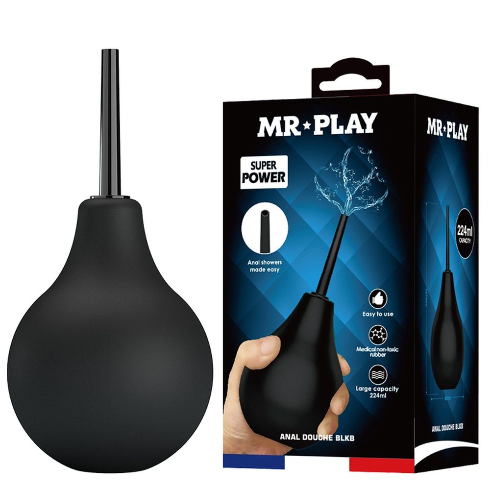 Irygator analny Mr Play gumowy 224 ml
