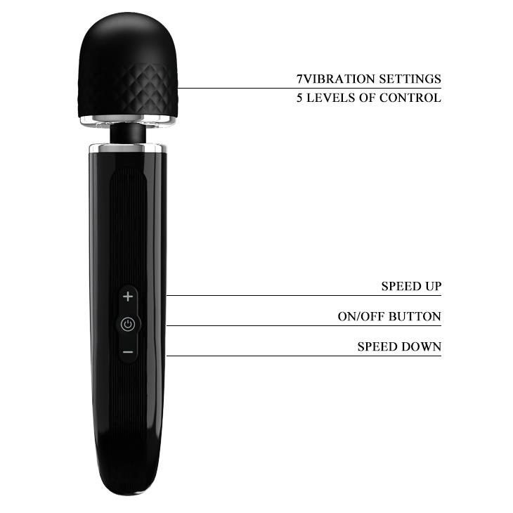PRETTY LOVE -  Black 11,4 inch SUPER POWER