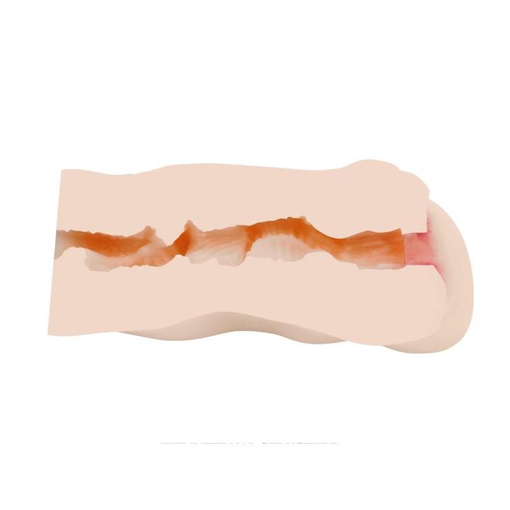 Masturbator waginalny 3D Baile z wibrującym jajkiem TPR