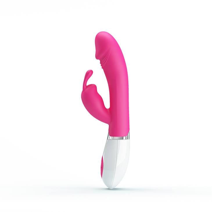 Wibrator króliczek Pretty Love Gene różowy 30 funkcji 20 cm