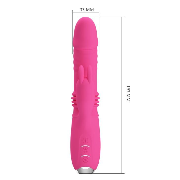 Wibrator króliczek Pretty Love Dorothy USB 3 pchanie 12 wibracji