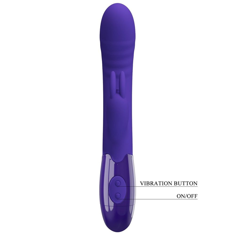 Wibrator króliczek Pretty Love Cerberus 30 funkcji wibracji i lizania