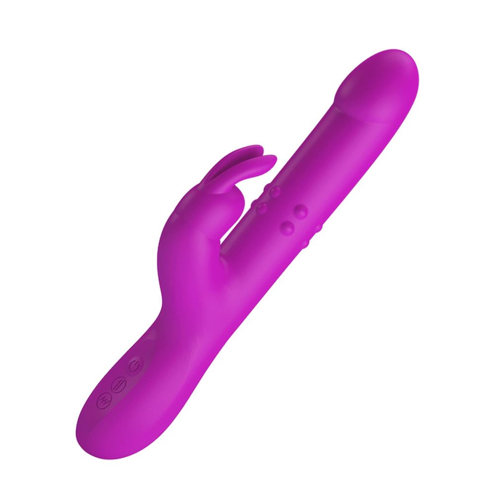 Wibrator króliczek Pretty Love Reese 12 wibracji 4 obroty 4 pchnięcia USB