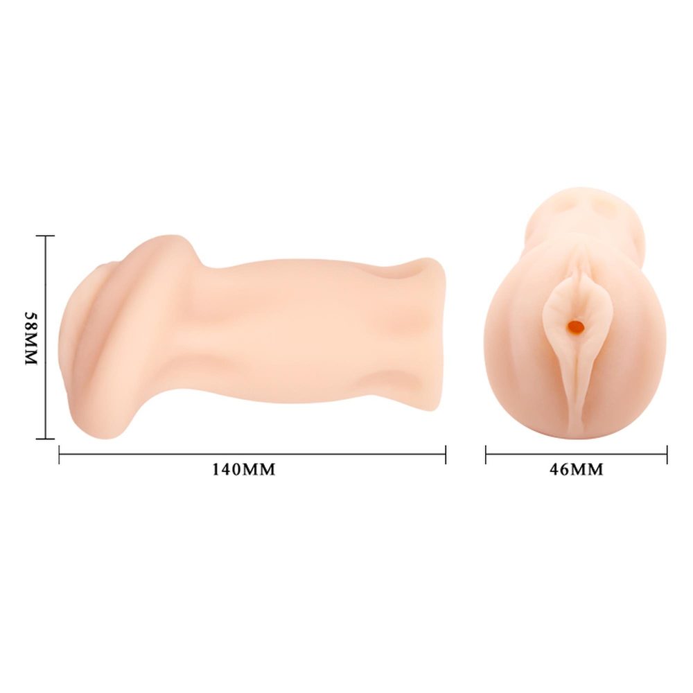 Realistyczna wagina masturbator Crazy Bull Ruby z wibracją