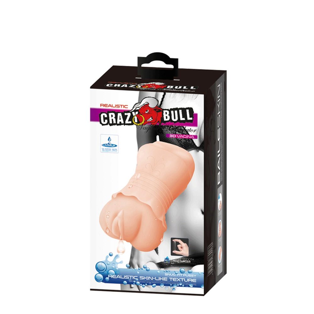 Realistyczny masturbator 3D wagina Crazy Bull