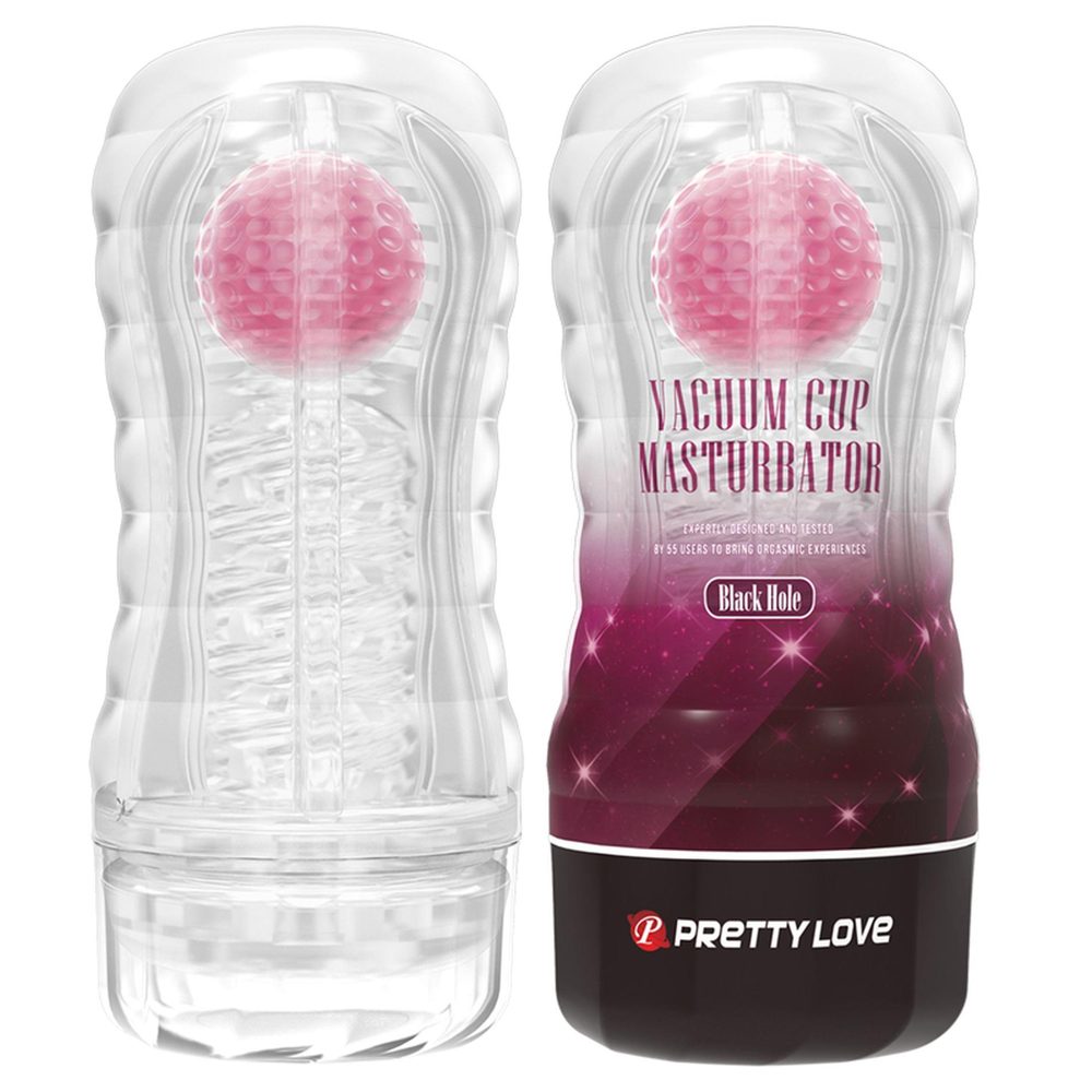 Masturbator kulkowy Pretty Love Black Hole czarny