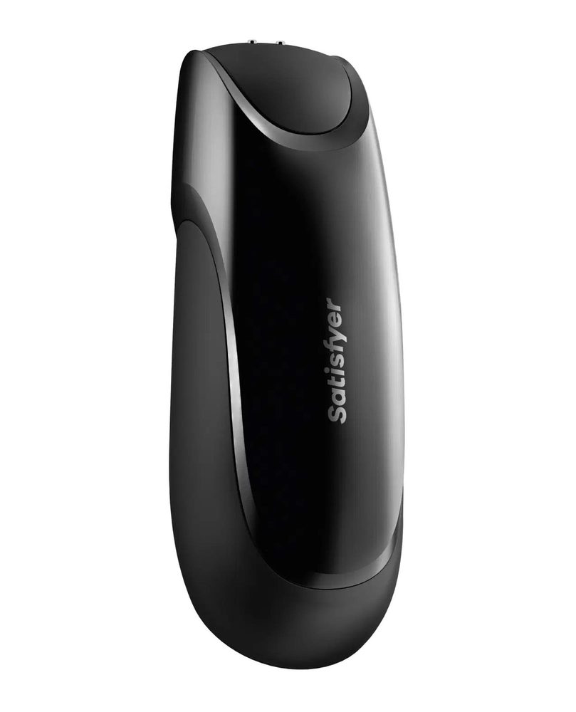 Masturbator Satisfyer Men Vibration+ z wibracją i aplikacją czarny