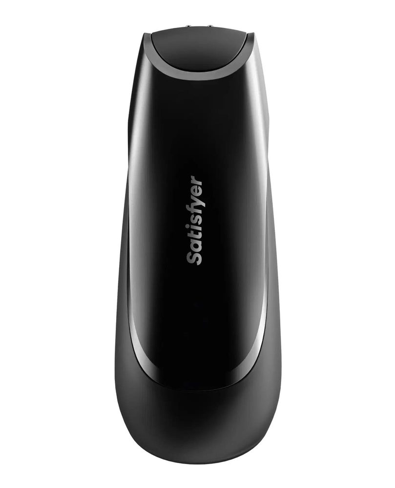 Masturbator Satisfyer Men Vibration+ z wibracją i aplikacją czarny