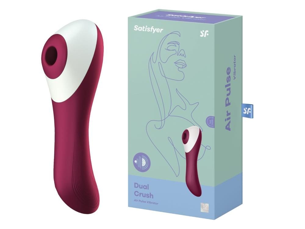 Stymulator fal ciśnienia Satisfyer Dual Crush silikonowy USB