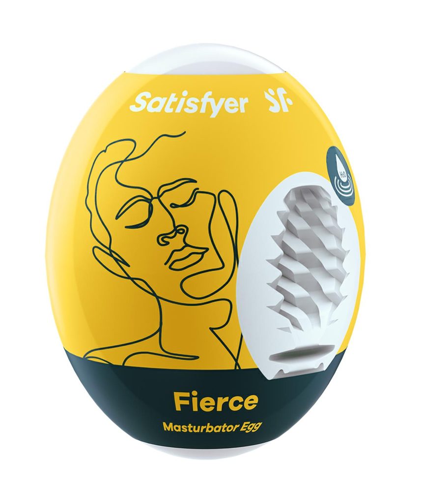 Masturbator jajko hydroaktywny Satisfyer EGGCITED żółty