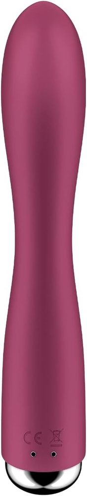 Wibrator króliczek z rotacją Satisfyer Spinning Rabbit 1 czerwony USB