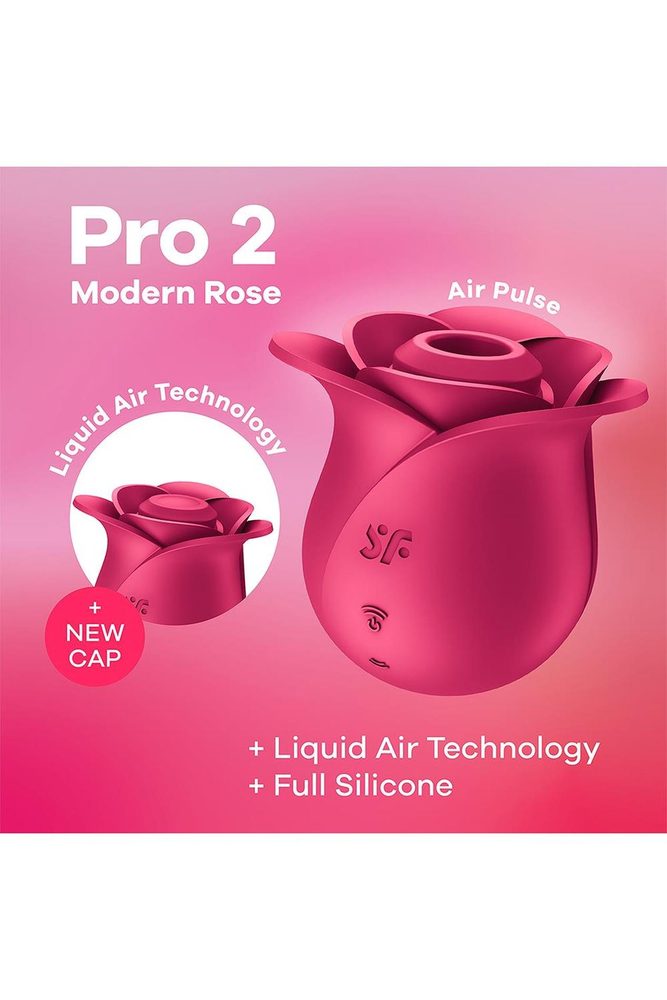 Stymulator łechtaczki z falą ciśnienia Satisfyer Pro 2 Modern Rose