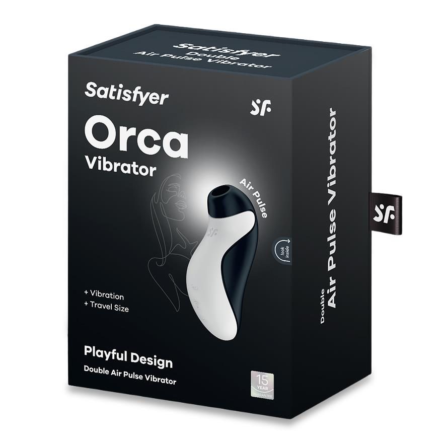 Satisfyer Orca stymulator łechtaczki z pulsacją powietrza i wibracjami