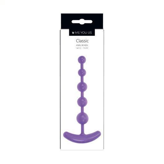 Kulki analne Me You Us Classic fioletowe 16 cm