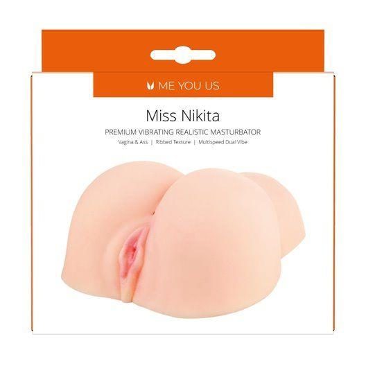 Masturbator realistyczny wibrujący Me You Us Miss Nikita z pilotem
