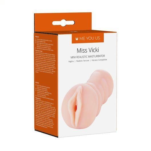 Masturbator realistyczny Me You Us Miss Vicki mini 12,5 cm wodoodporny