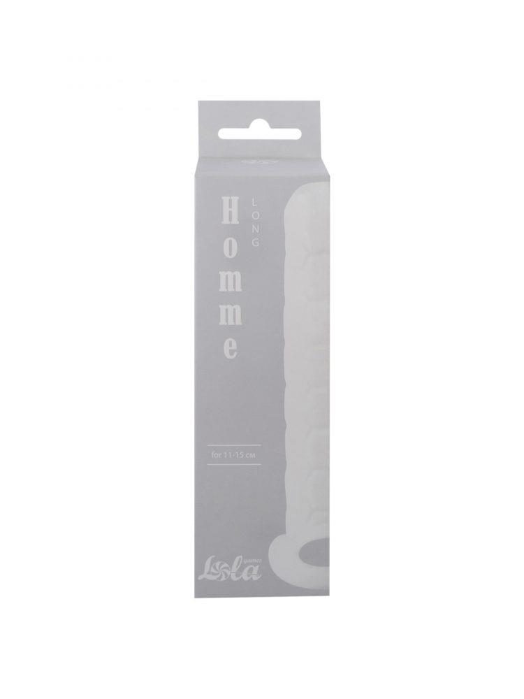Przedłużka Homme Long biała TPE 15,5 cm
