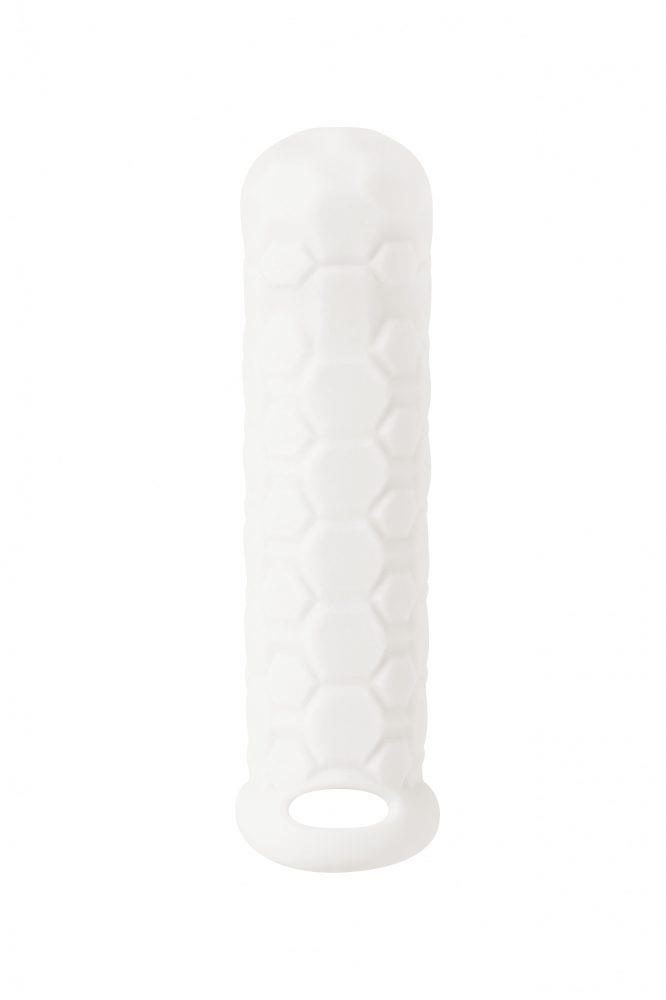 Przedłużka Homme Long biała TPE 15,5 cm