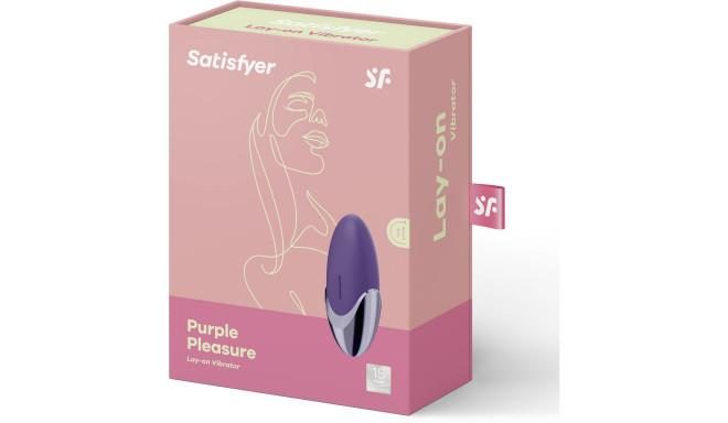 Wibrator Satisfyer Purple Pleasure fioletowy akumulator 9,5 cm