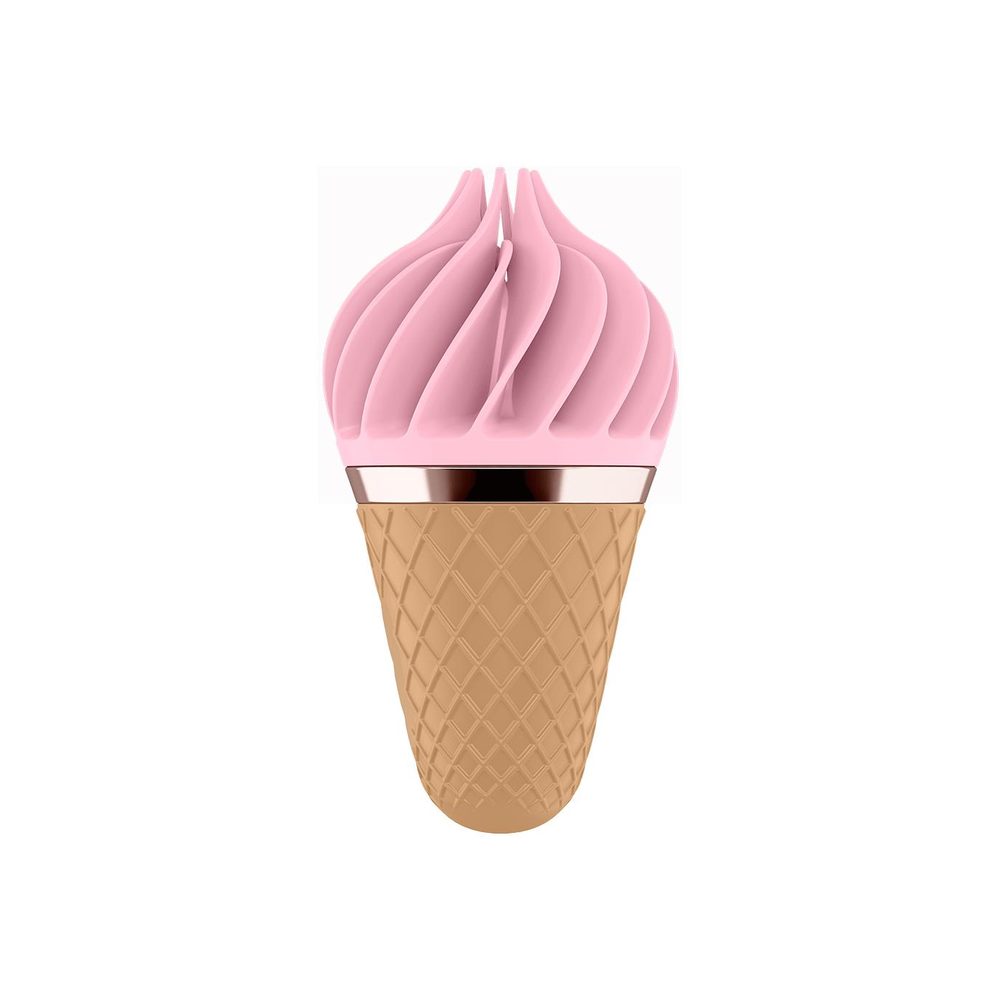 Stymulator łechtaczki silikonowy Satisfyer Sweet Temptation różowy brązowy