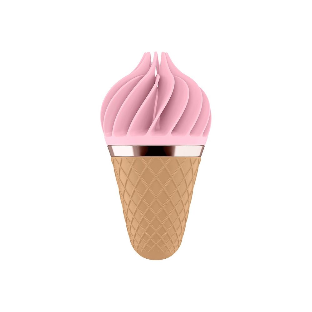 Stymulator łechtaczki silikonowy Satisfyer Sweet Temptation różowy brązowy