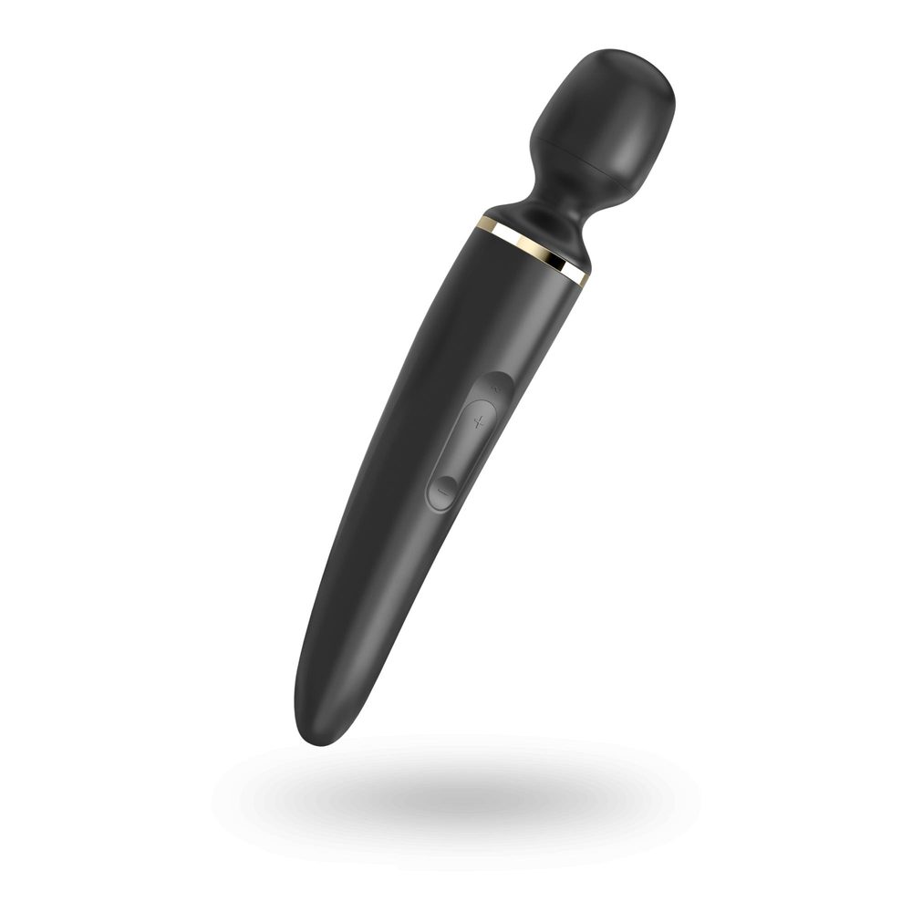 Masażer wand Satisfyer Wand-er Woman XXL czarny złoty