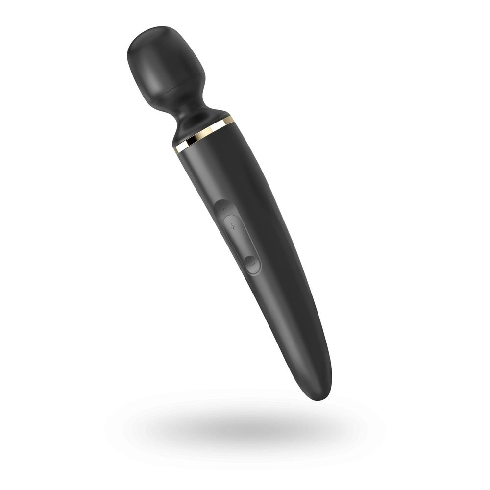 Masażer wand Satisfyer Wand-er Woman XXL czarny złoty