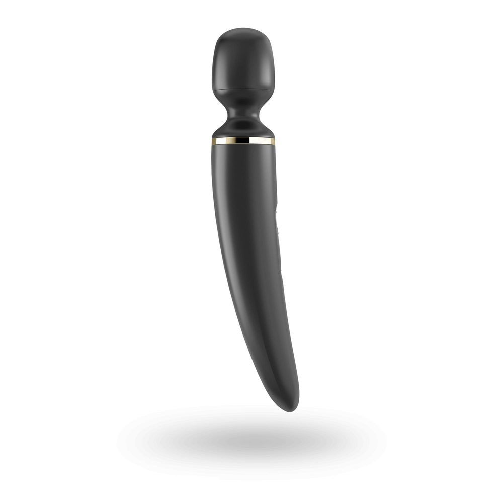 Masażer wand Satisfyer Wand-er Woman XXL czarny złoty